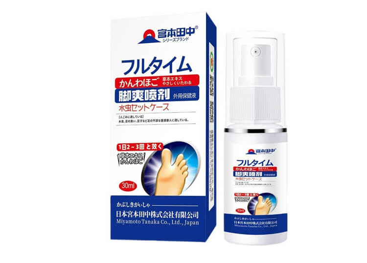 宮本田中腳爽噴劑